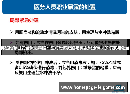 英超比赛日安全保障策略：应对恐怖威胁与突发紧急情况的防范与处置