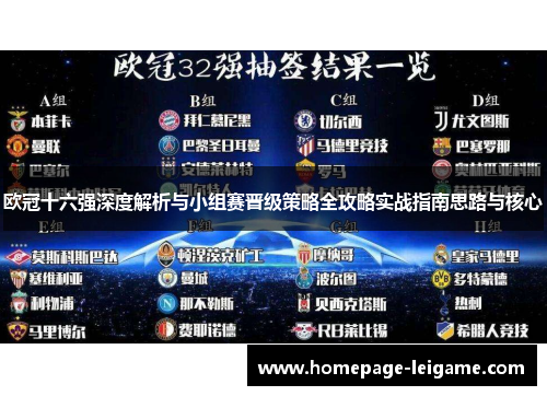 欧冠十六强深度解析与小组赛晋级策略全攻略实战指南思路与核心 欧冠十六强深度解析与小组赛晋级策略全攻略实战指南思路与核心