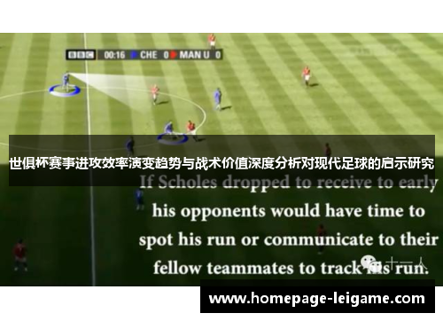 世俱杯赛事进攻效率演变趋势与战术价值深度分析对现代足球的启示研究 世俱杯赛事进攻效率演变趋势与战术价值深度分析对现代足球的启示研究